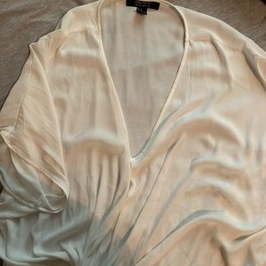 Sheer short sleeved shirt